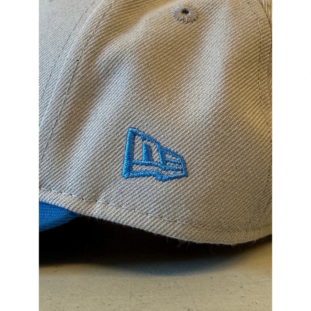 New Era 9FORTY Detroit Lions Youth Adjustable Hat NFL Grey Blue 60573704